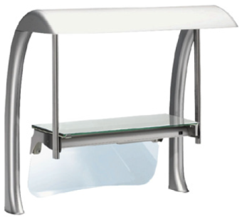 Верхняя стойка с 1 полкой 2 GN Electrolux 856247 (ZLGS8HG) в ШефСтор (chefstore.ru)